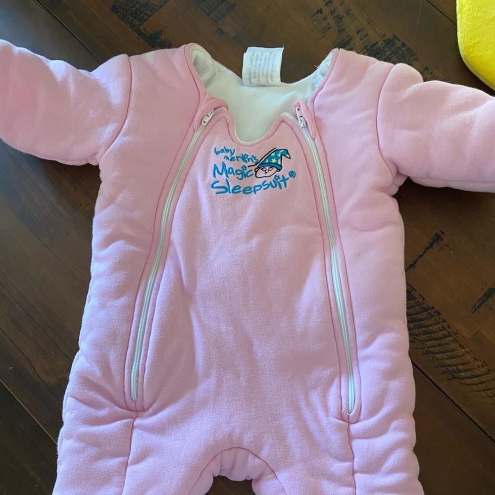 Merlin’s Magic Sleepsuit Pink Size Large
